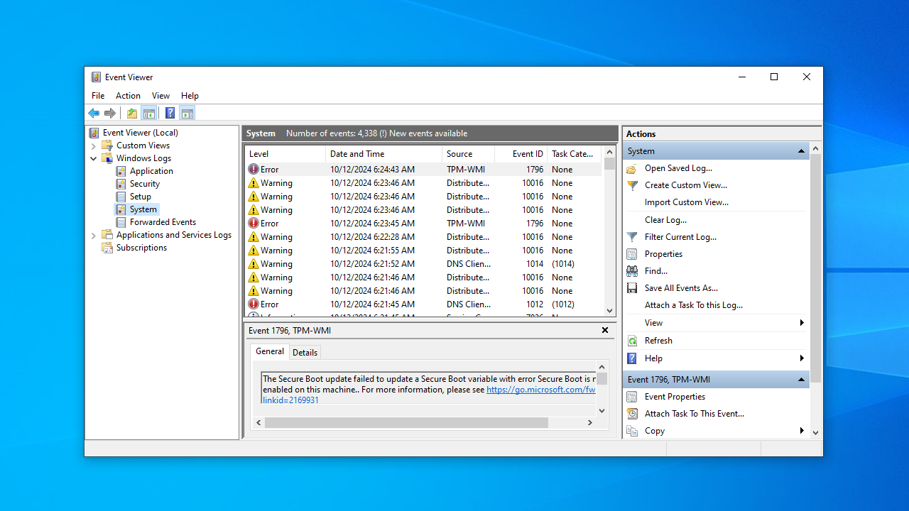 Windows Event Log Errors Explained: What They Mean and When to Worry